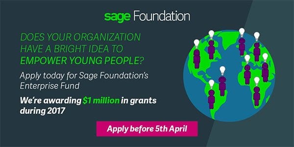 Sage Foundation offers $1m to UK nonprofits for enterprising ideas | UK ...