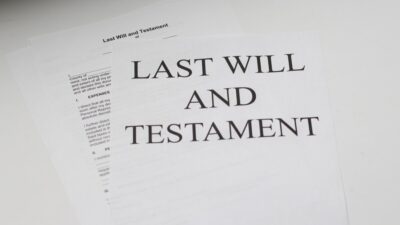 Last will and testament. Photo: Unsplash.com