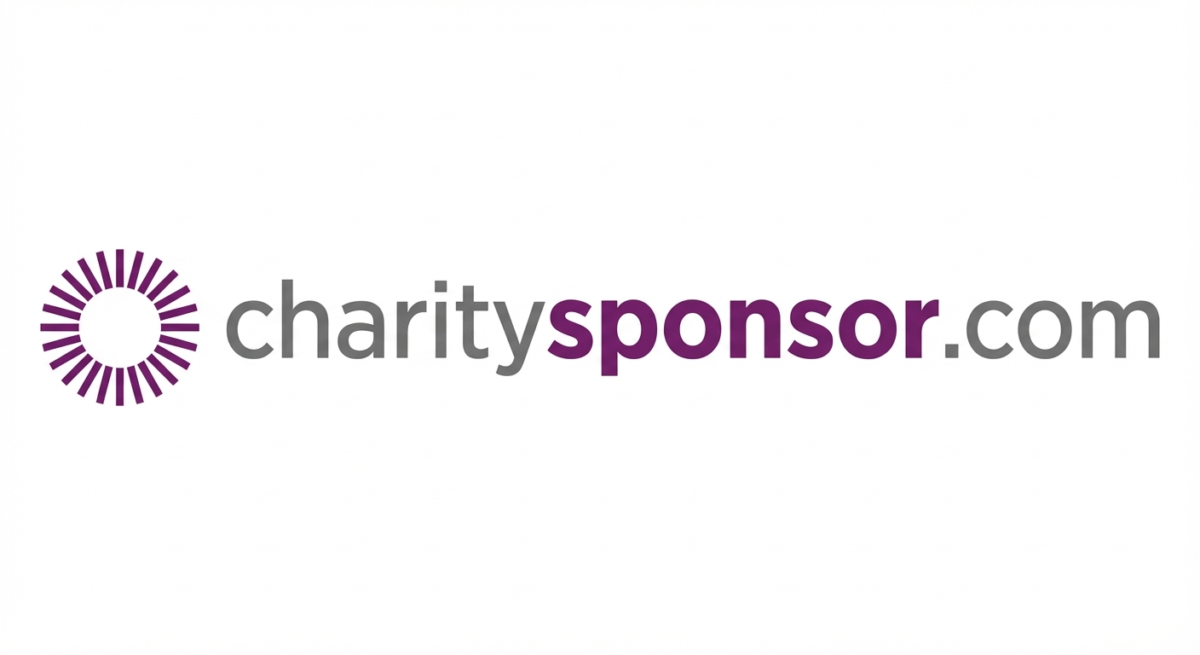 Charitysponsor.com logo. Upscaled with Gemini AI by Howard Lake, February 2026.