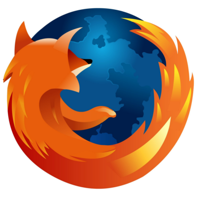 Firefox original logo 2004-2005. Mozilla Corporation, MPL 2 via Wikimedia Commons