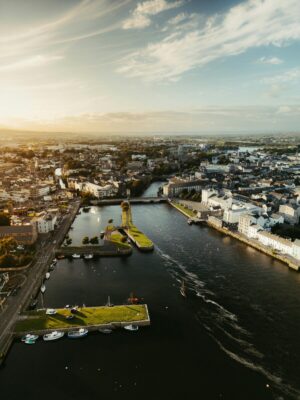 Aerial view of Limerick