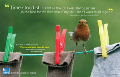RSPB Moment advert