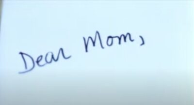 'Dear Mom' - opening screenshot of a Pallotta Teamworks video