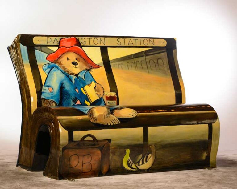 Bookbench Sculptures In London To Raise Funds For National Literacy 