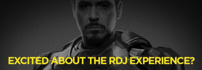 Excited about the RDJ experience? Promotion for the Julia's House Omaze campaign.