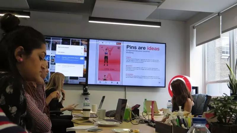 Pins are ideas - slide at Pinterest UK