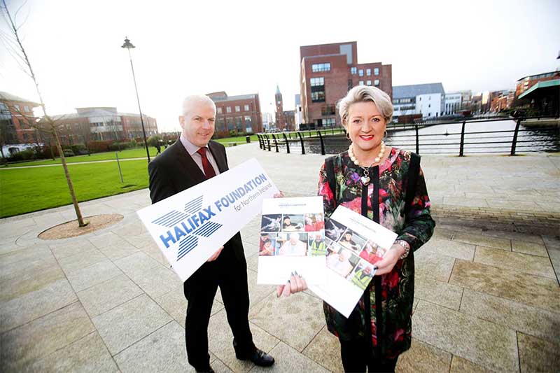 Sandara Kelso-Robb at the renaming of the Halifax Foundation NI