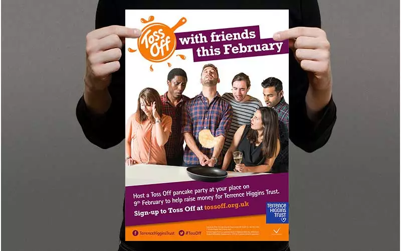 Toss Off Pancake Day creative