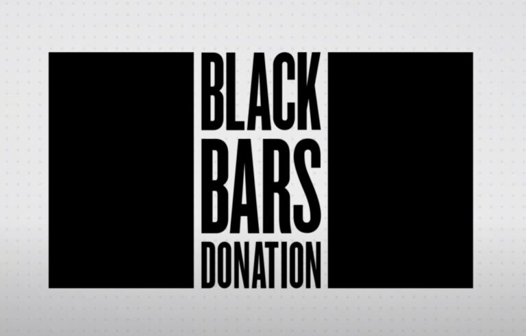 Black Bars Donation logo