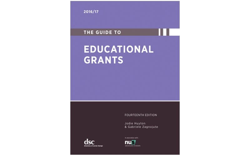 Guide to Educational Grants 2016/17 published UK Fundraising