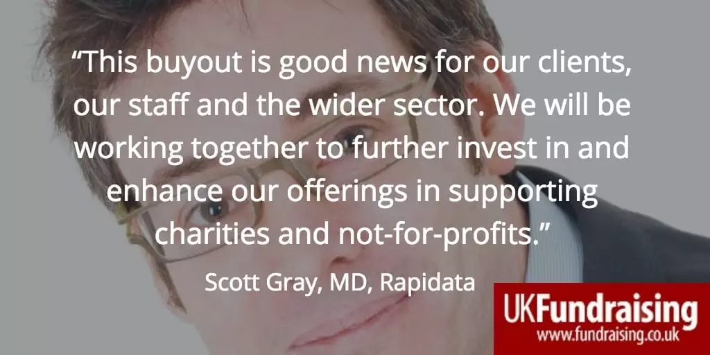 Scott Gray quotation on Valldata and Rapidata partnership