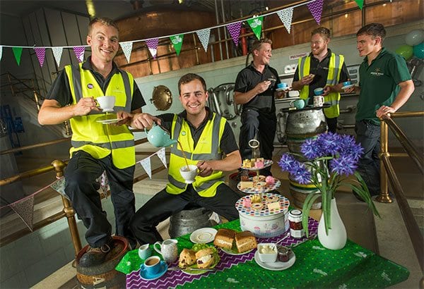 Greene King staff support Macmillan's World's Greatest Coffee Morning