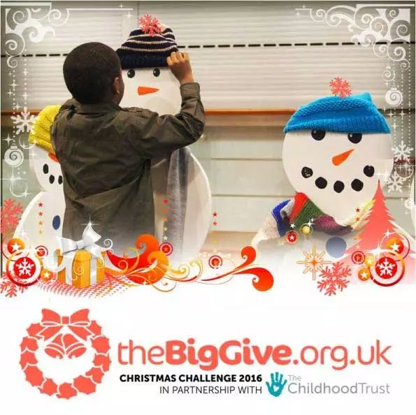 Childhood Trust and Big Give Christmas Challenge 2016