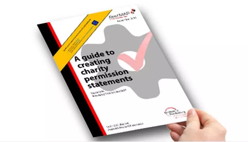 Cover of fast.MAP's Gide to creating charity permission statements