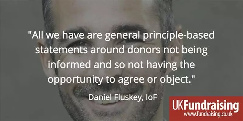 Daniel Fluskey quote on ICO ruling against BHF and RSPCA