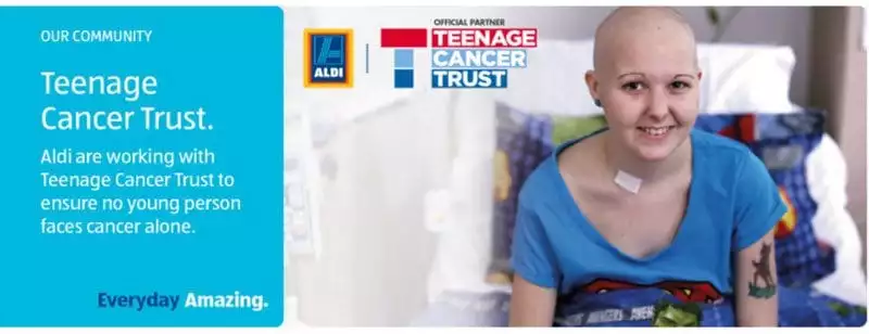 Aldi and Teenage Cancer Trust partnership