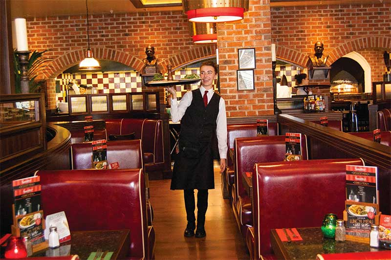 Inside a Frankie & Benny's