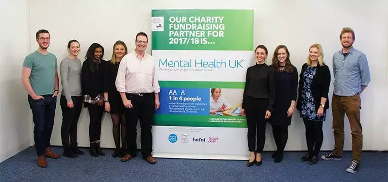 Lloyds Banking Group staff supporting Mental Health UK