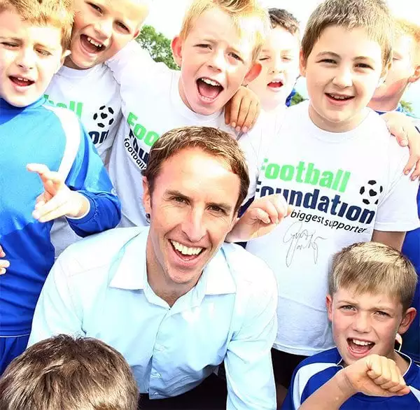 Gareth Southgate supports Grow the Game