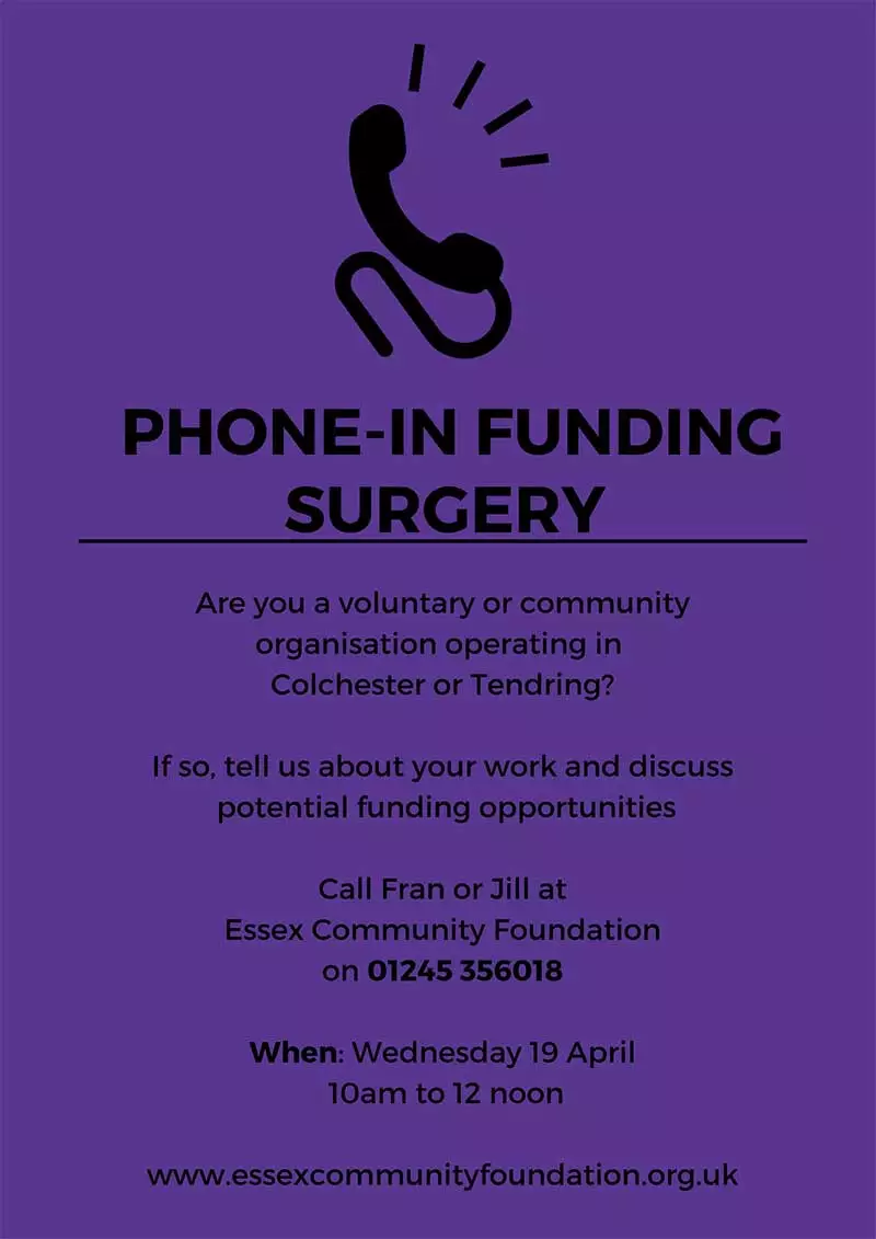Essex phone-in funding surgery