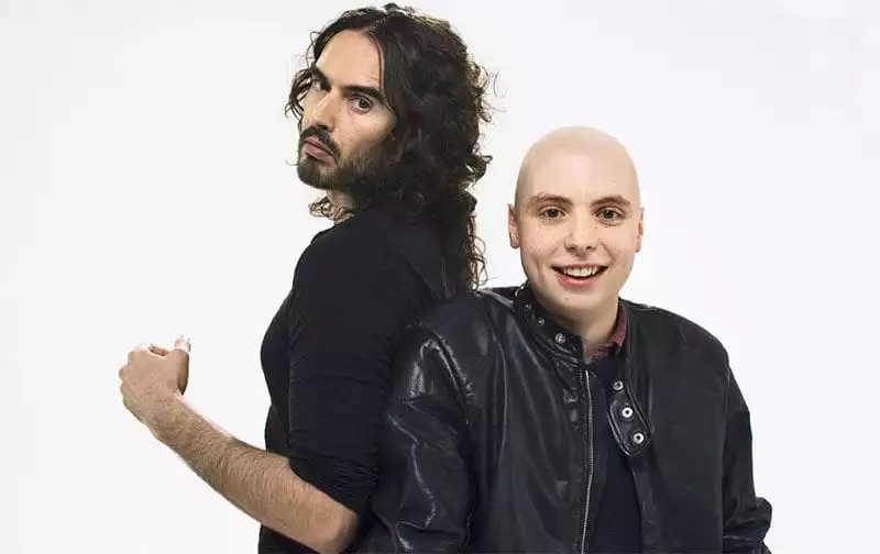Russell Brand and Chris