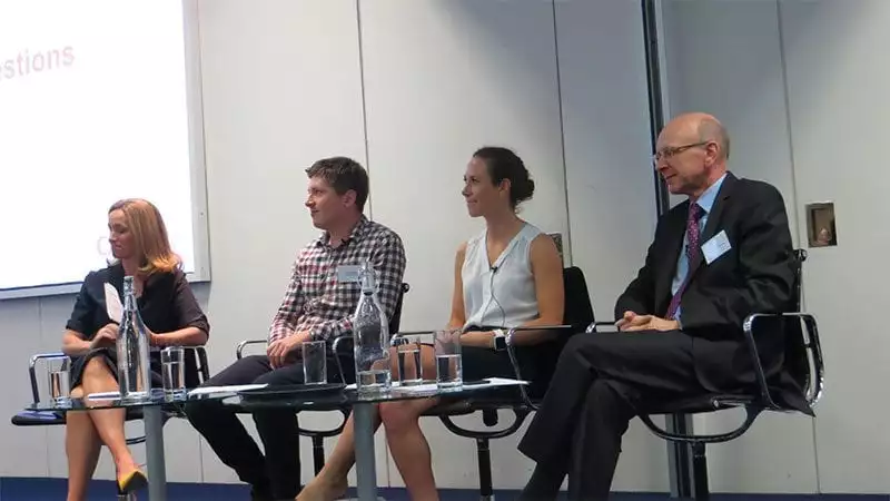 Panel at launch of Giving Tuesday 2017 in London