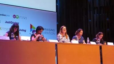 Women in fundraising leadership panel at IoF Convention on 5 July 2017