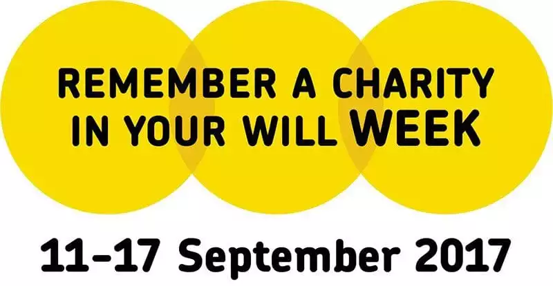 Remember a Charity in Your Will Week 11-17 September 2017