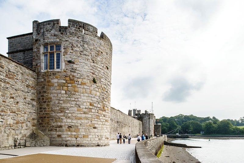 Bath Tower, Caernarfon - Landmark Trust - photo: Jill Tate