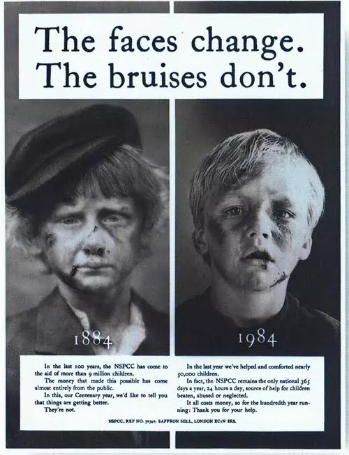 NSPCC centenary poster