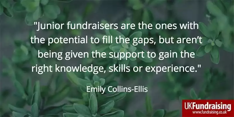 Young fundraisers - quotation by Emily Collins Ellis