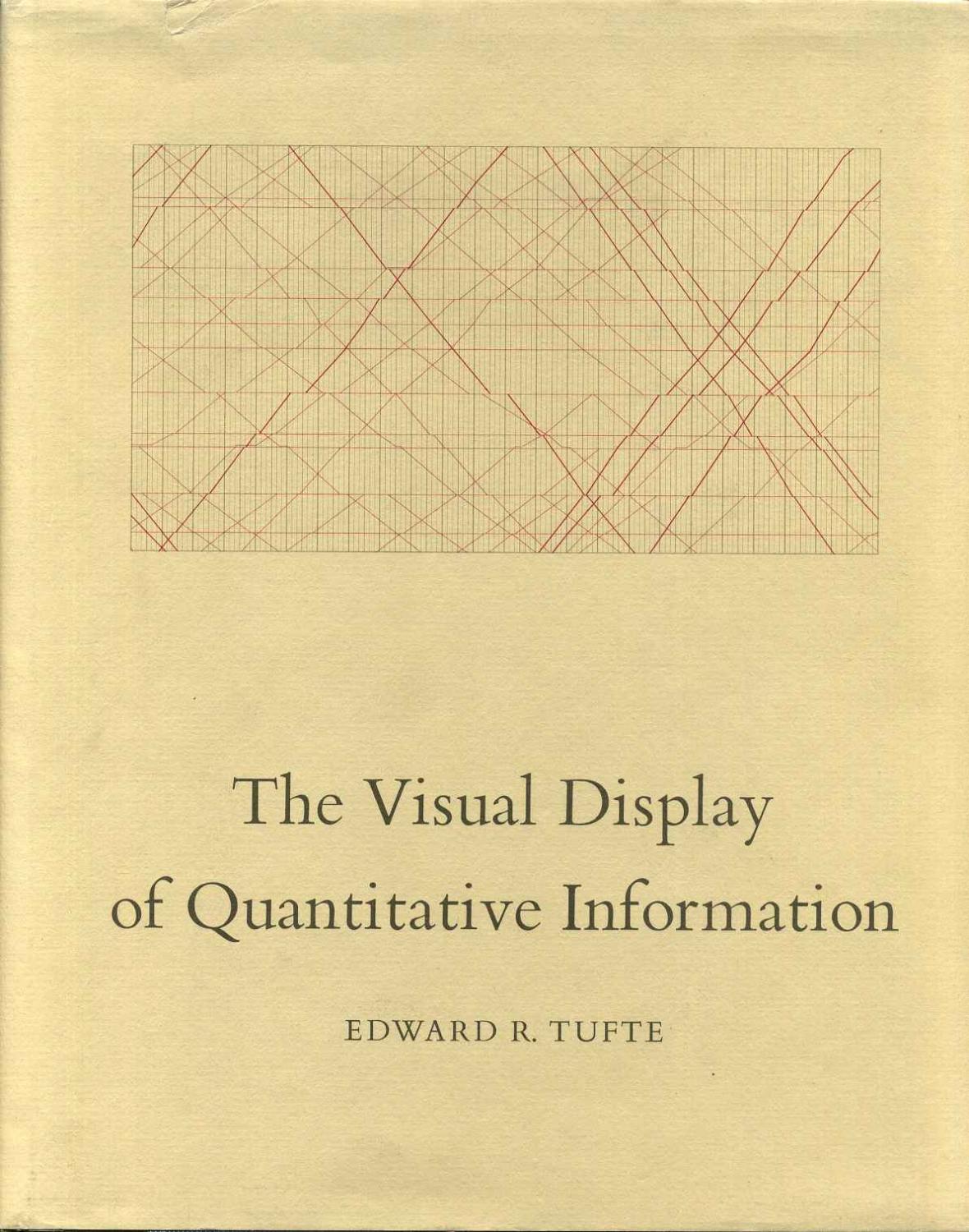 edward r tufte the visual display of quantitative information