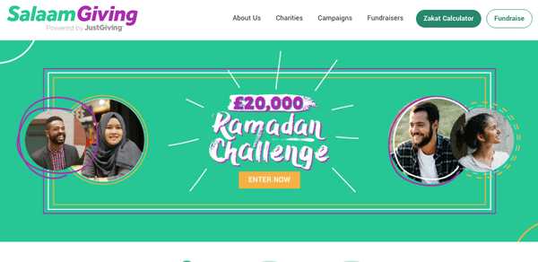 Faith Based Fundraising Platform Salaamgiving Launches Uk