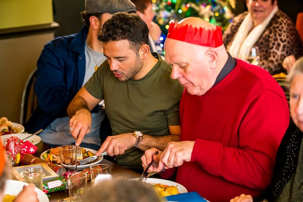 Adam Thomas joins in a Brewing Good Cheer lunch