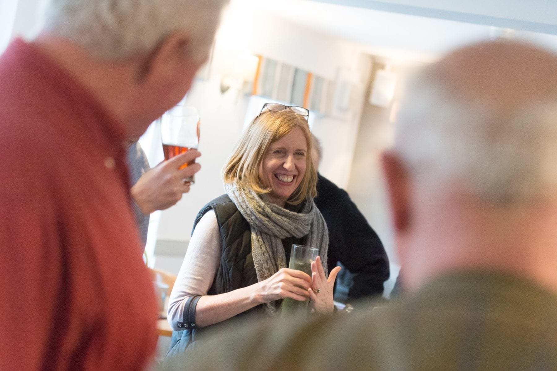 Customers at community-owned Crauford Arms - photo: Plunkett Foundation