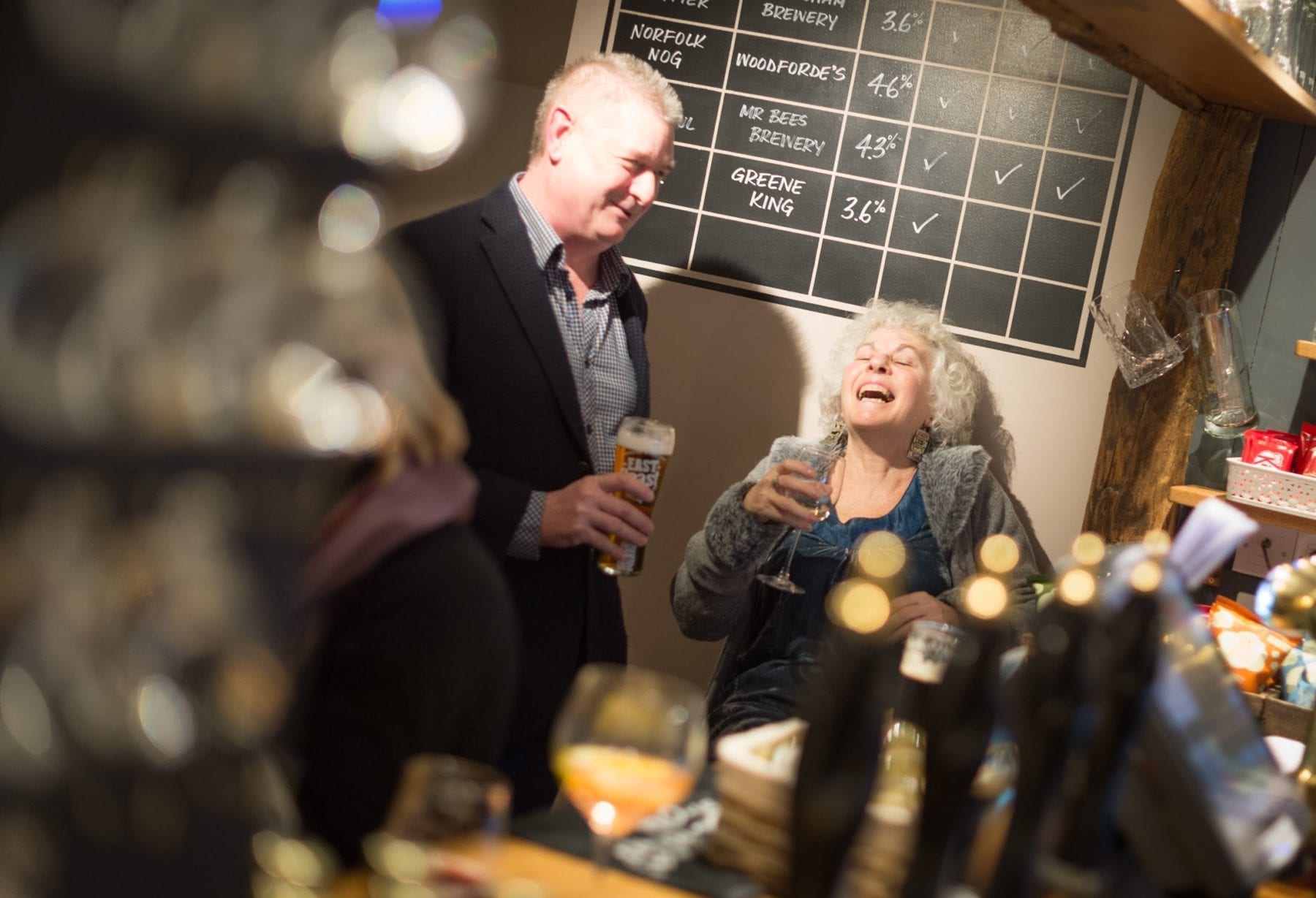 Customers at the Duke of Marlborough - photo: Plunkett Foundation