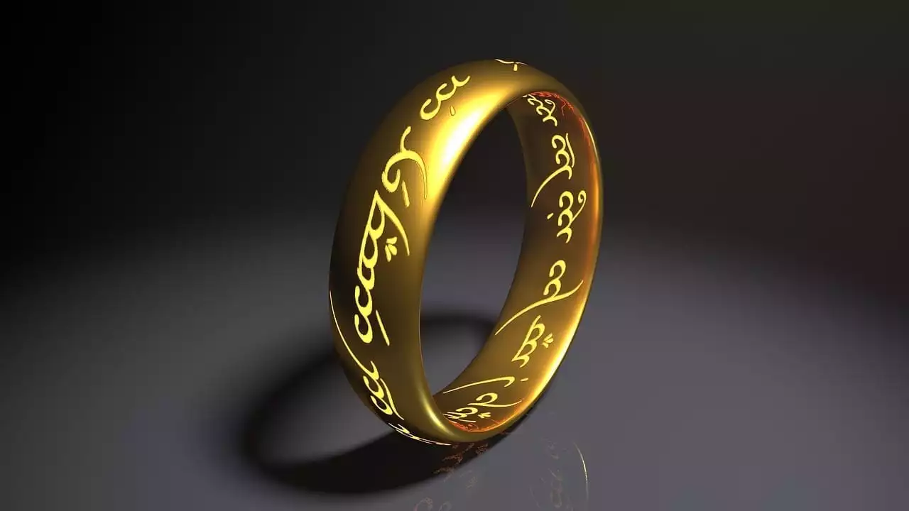 The one true ring - Lord of the Rings. Image: Pixabay