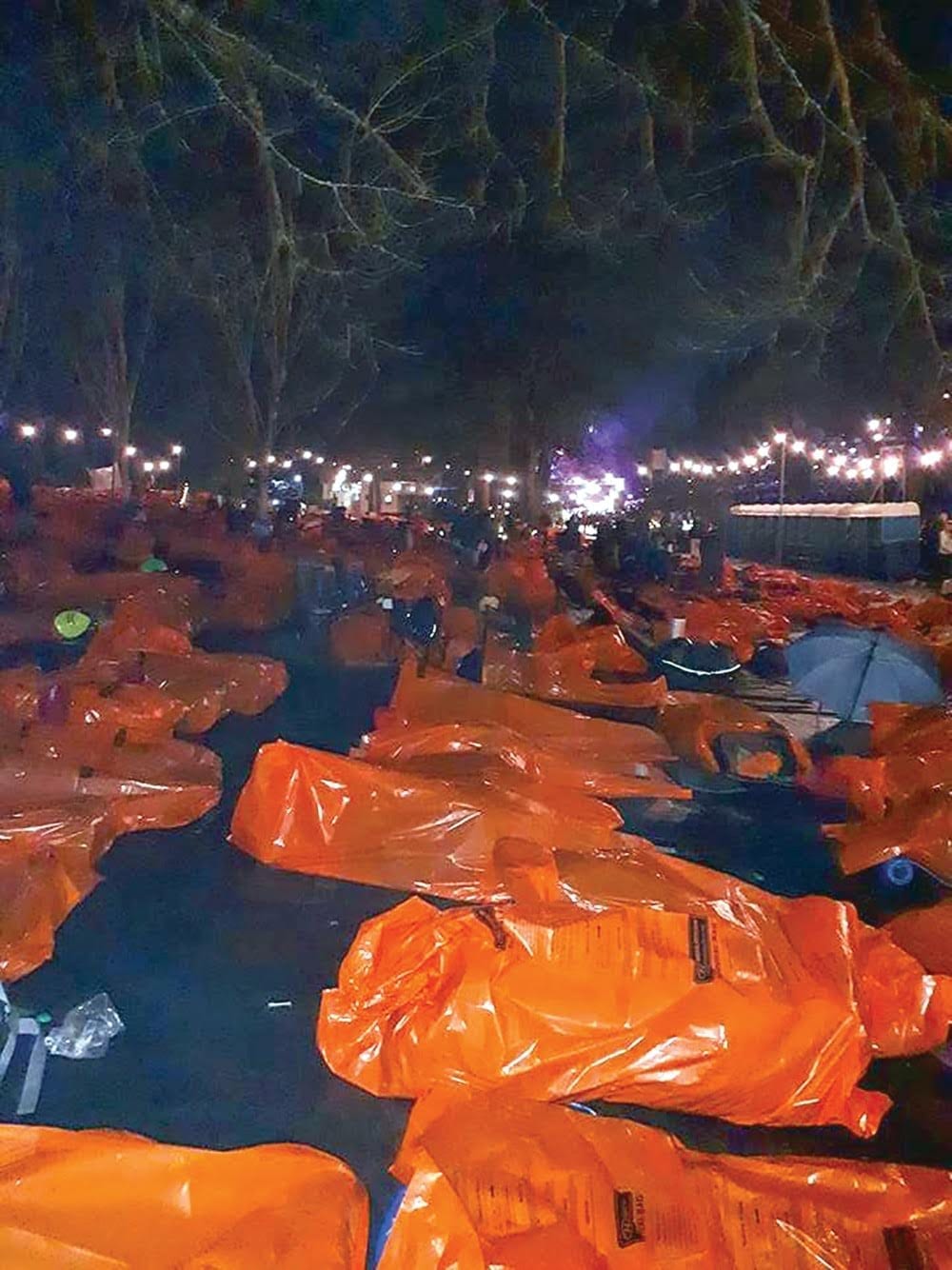 Sleep in the Park, Edinburgh, 2017