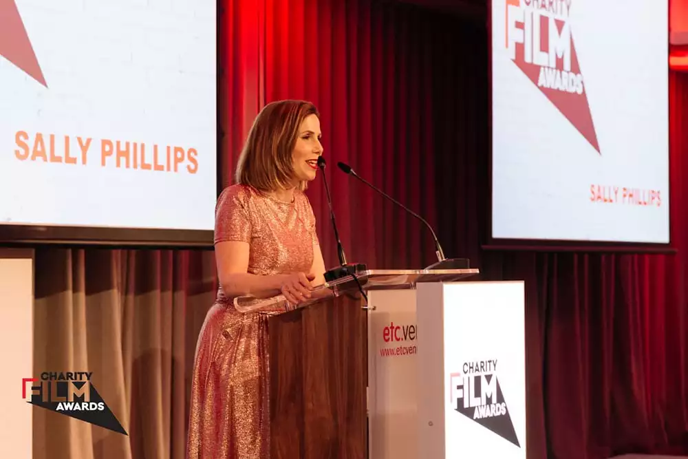 Sally Phillips hosts the Charity Film Awards 2019