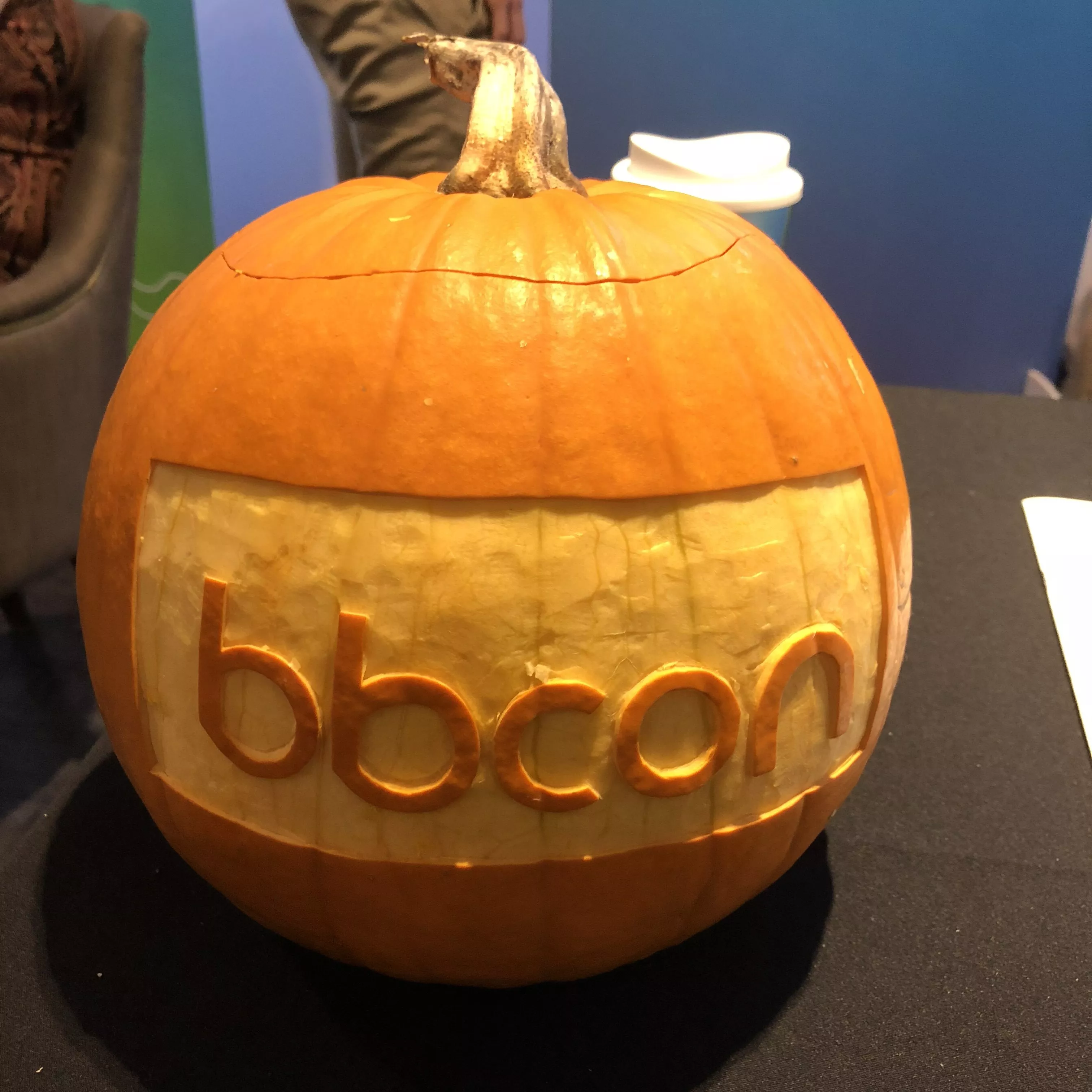 Blackbaud's bbcon pumpkin
