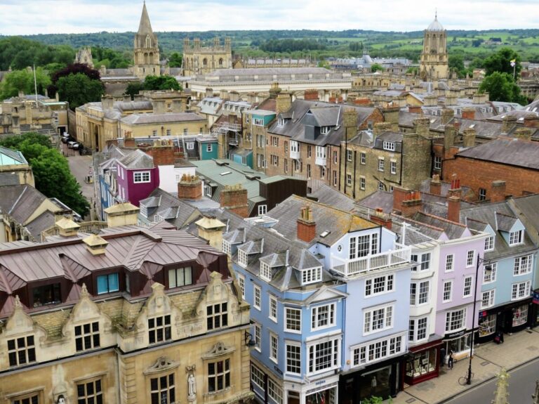 View of Oxford High Street.