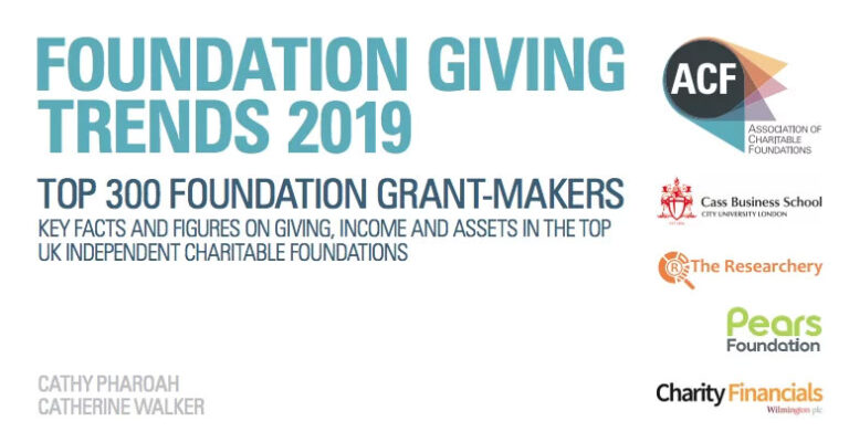 Foundation Giving Trends 2019 - from Association of Charitable Foundations