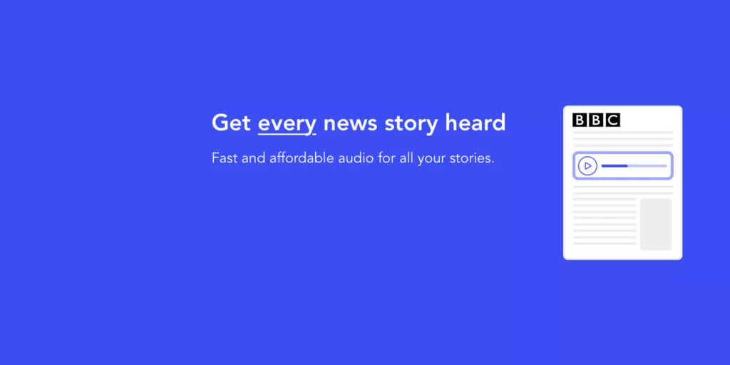 Speechkit - get every story heard