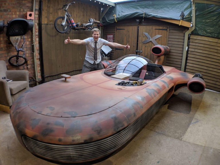 Star Wars Landspeeder to be auctioned on eBay for Children in Need UK