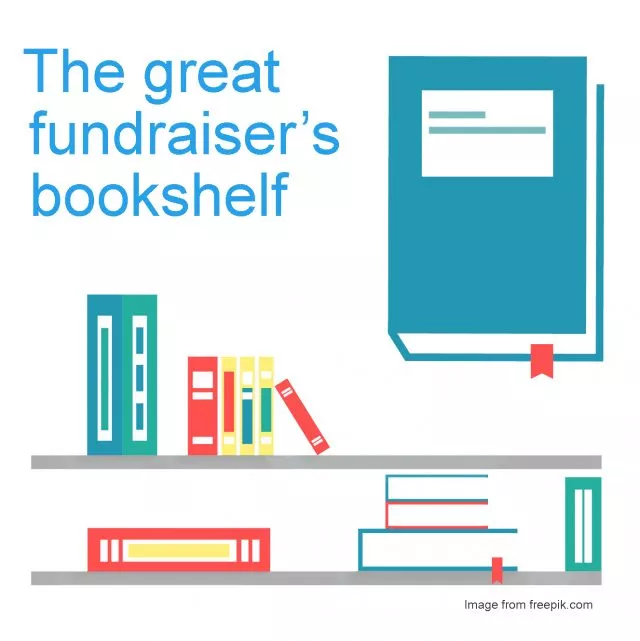 The great fundraiser's bookshelf