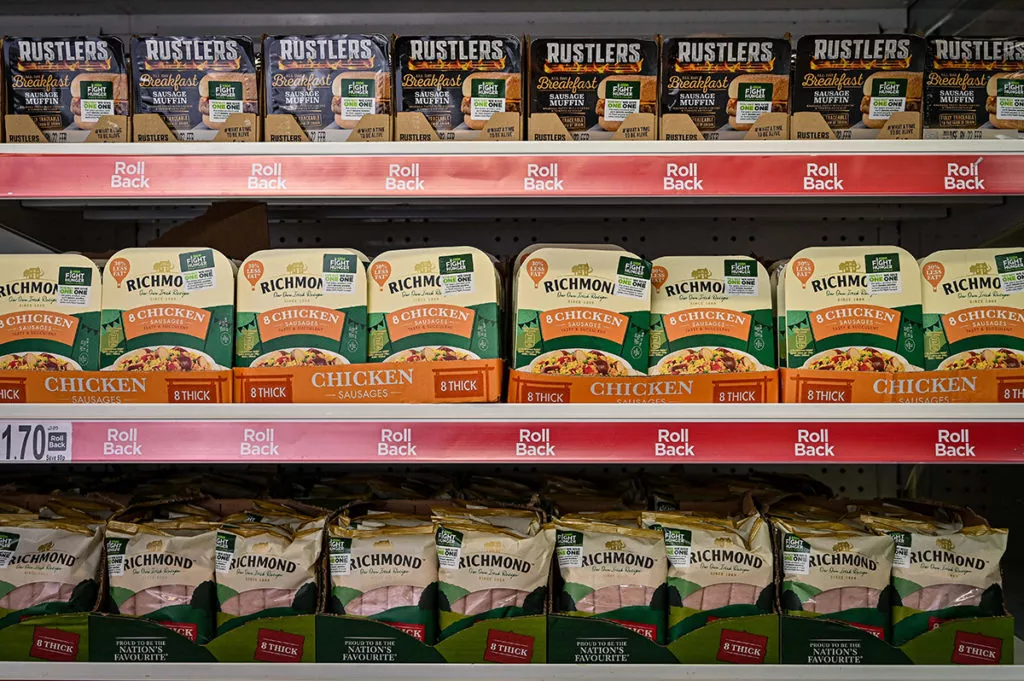 Rustlers and Richmond Sausages in Asda's Fight Hunger campaign