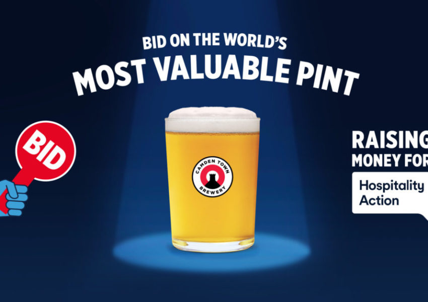 Camden Town Brewery auctions one fresh pint to help the hospitality