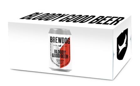 12 pack of Brewdog's Bloody Good Beer