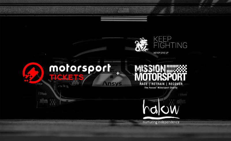Motorsports Tickets charity partnerships