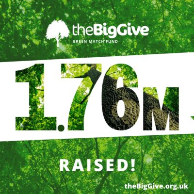 The Big Give's Green Match Fund's total in 2021